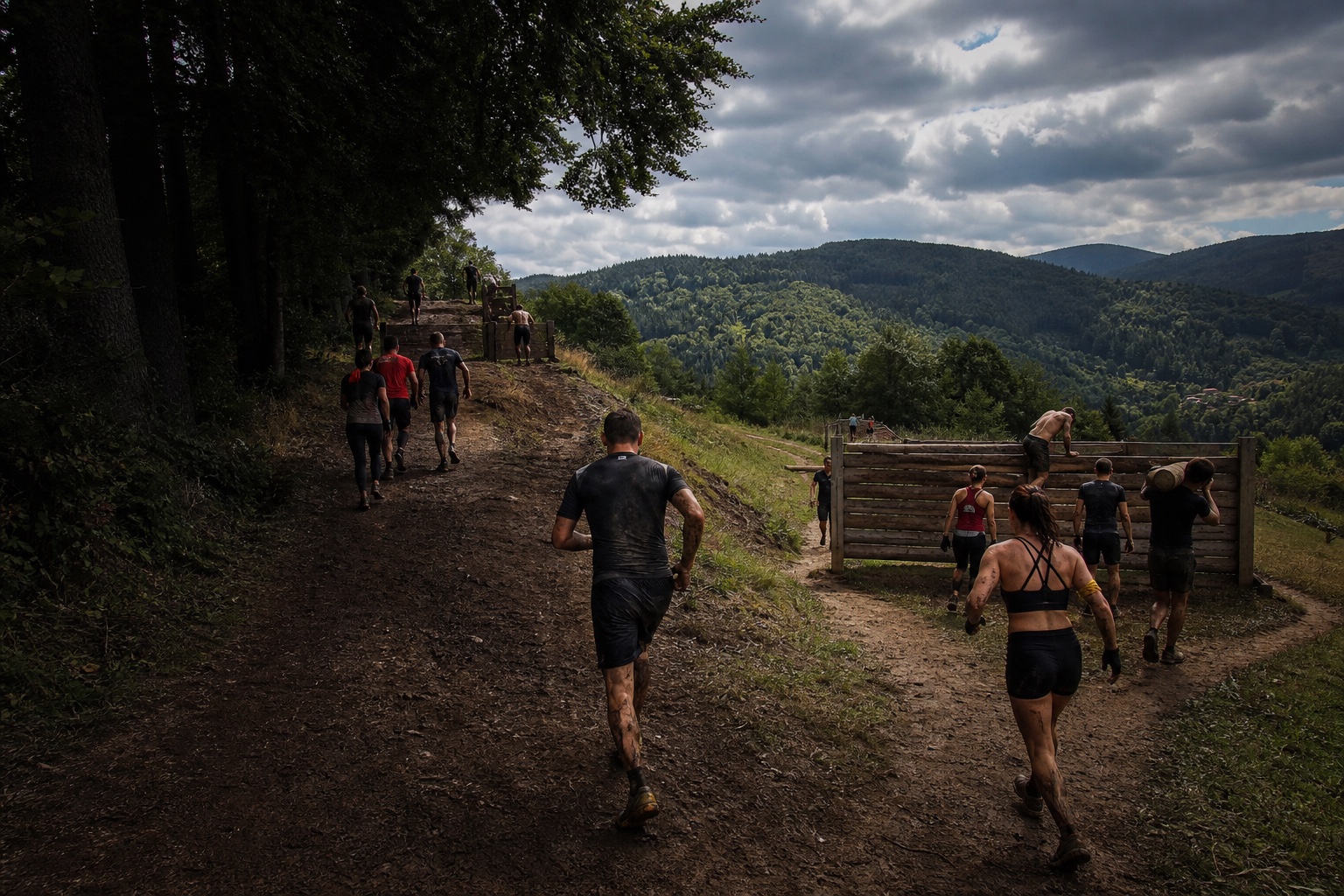 OCR trail with several possible race distances