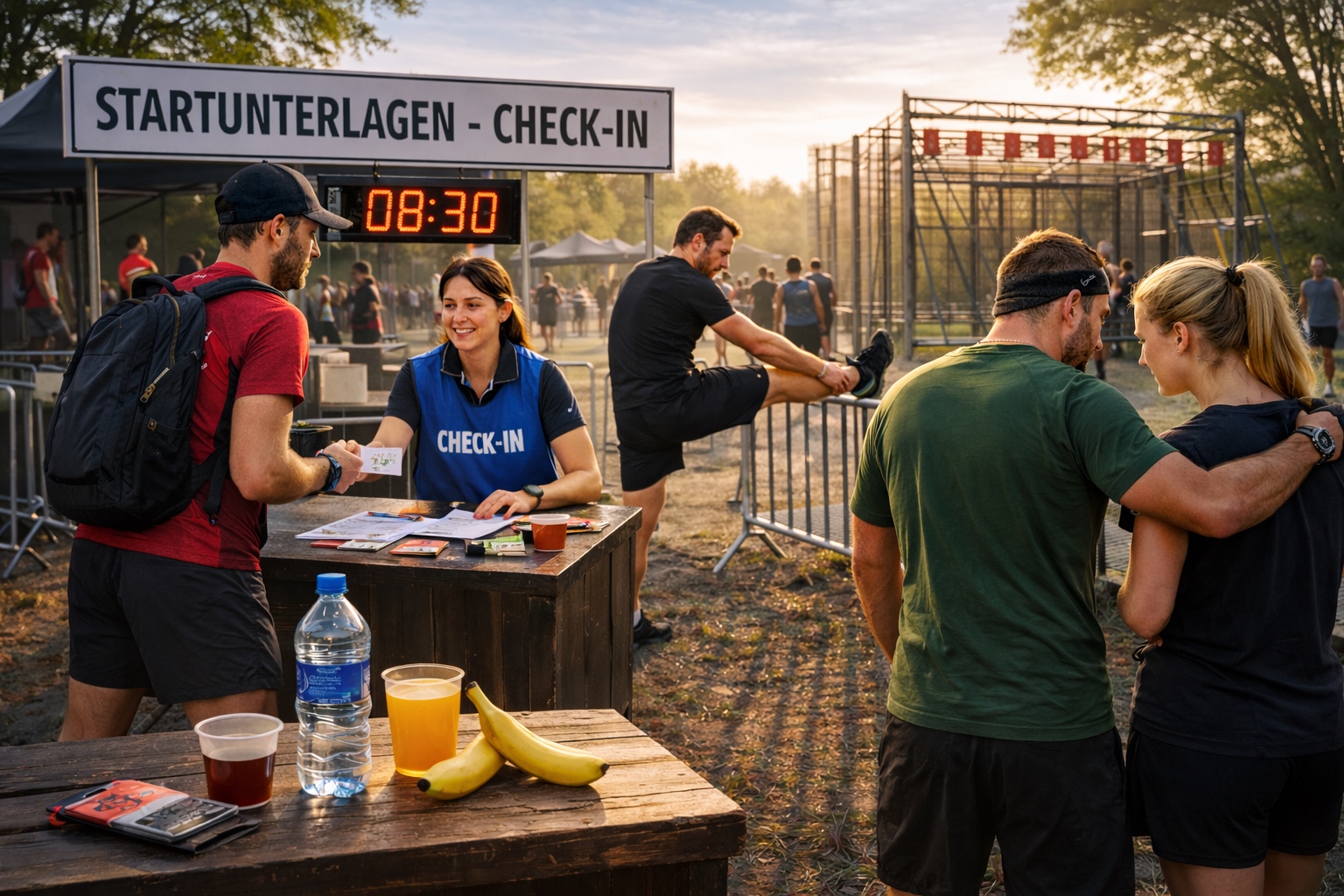 Participants before the start of an OCR